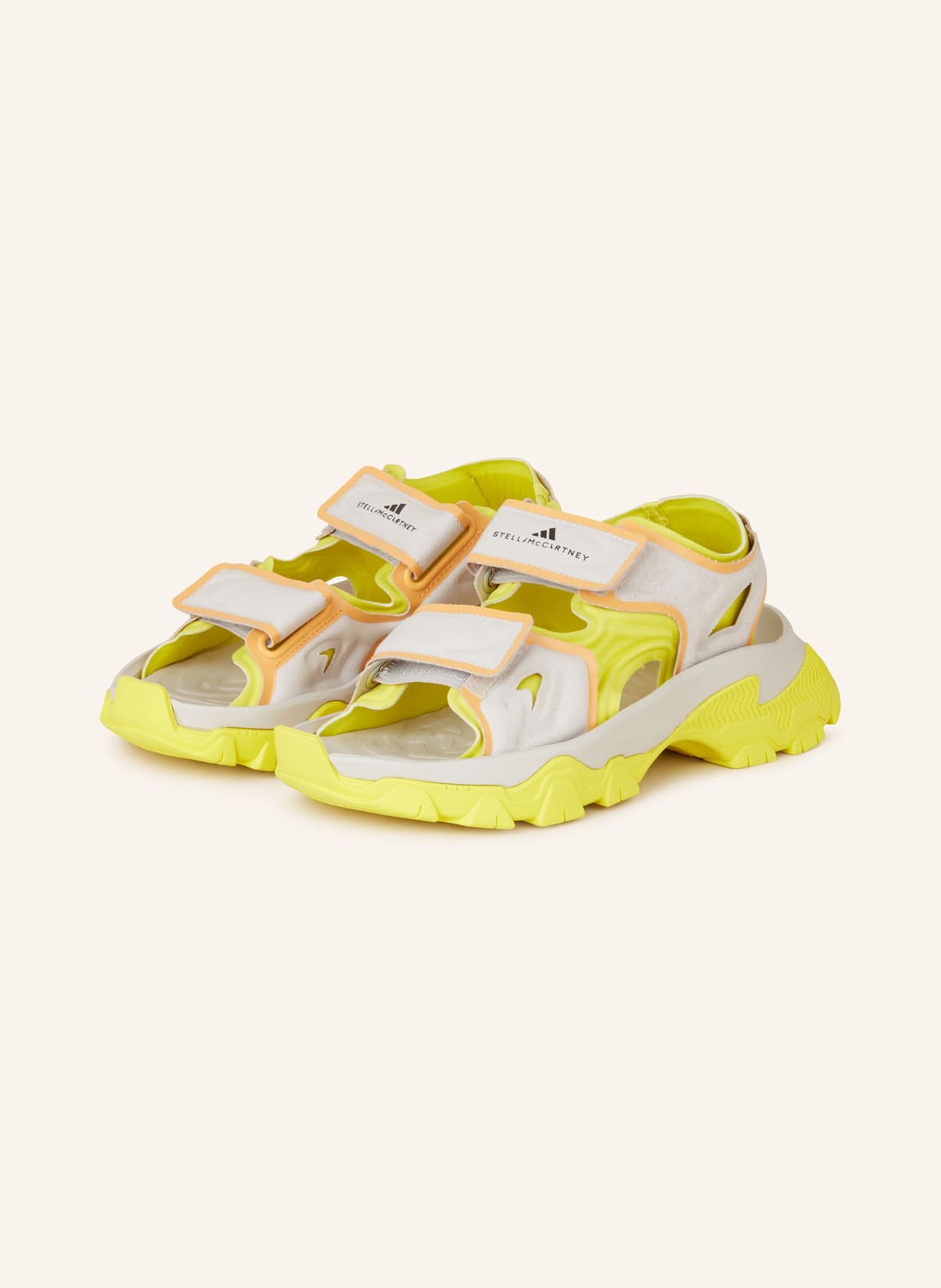 Adidas By Stella Mccartney Sandalen Hika beige von adidas by stella mccartney