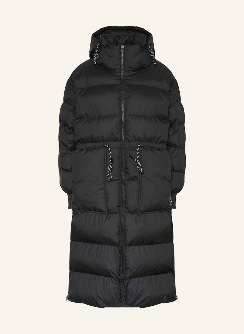Adidas By Stella Mccartney Steppmantel Adidas By Stella Mccartney Long Padded Mit Abnehmbaren Ärmeln schwarz von adidas by stella mccartney