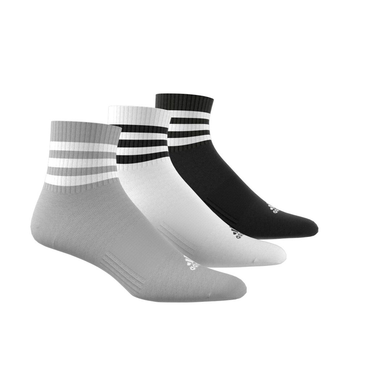 3 Paar halbhohe Socken, angeraut von adidas performance