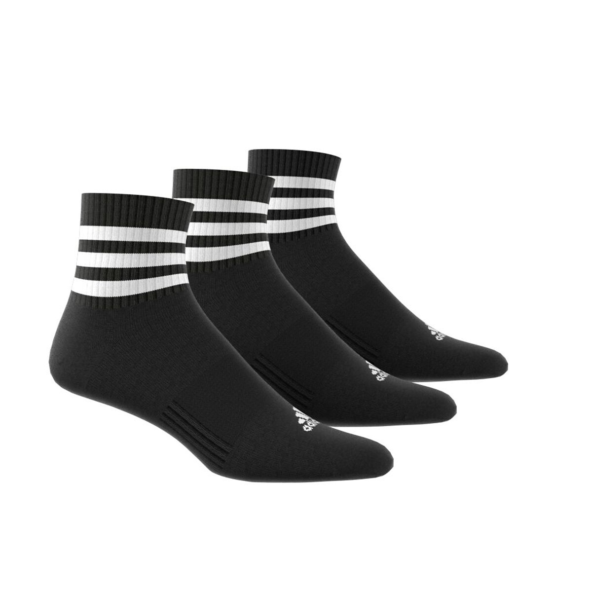 3 Paar halbhohe Socken, angeraut von adidas performance