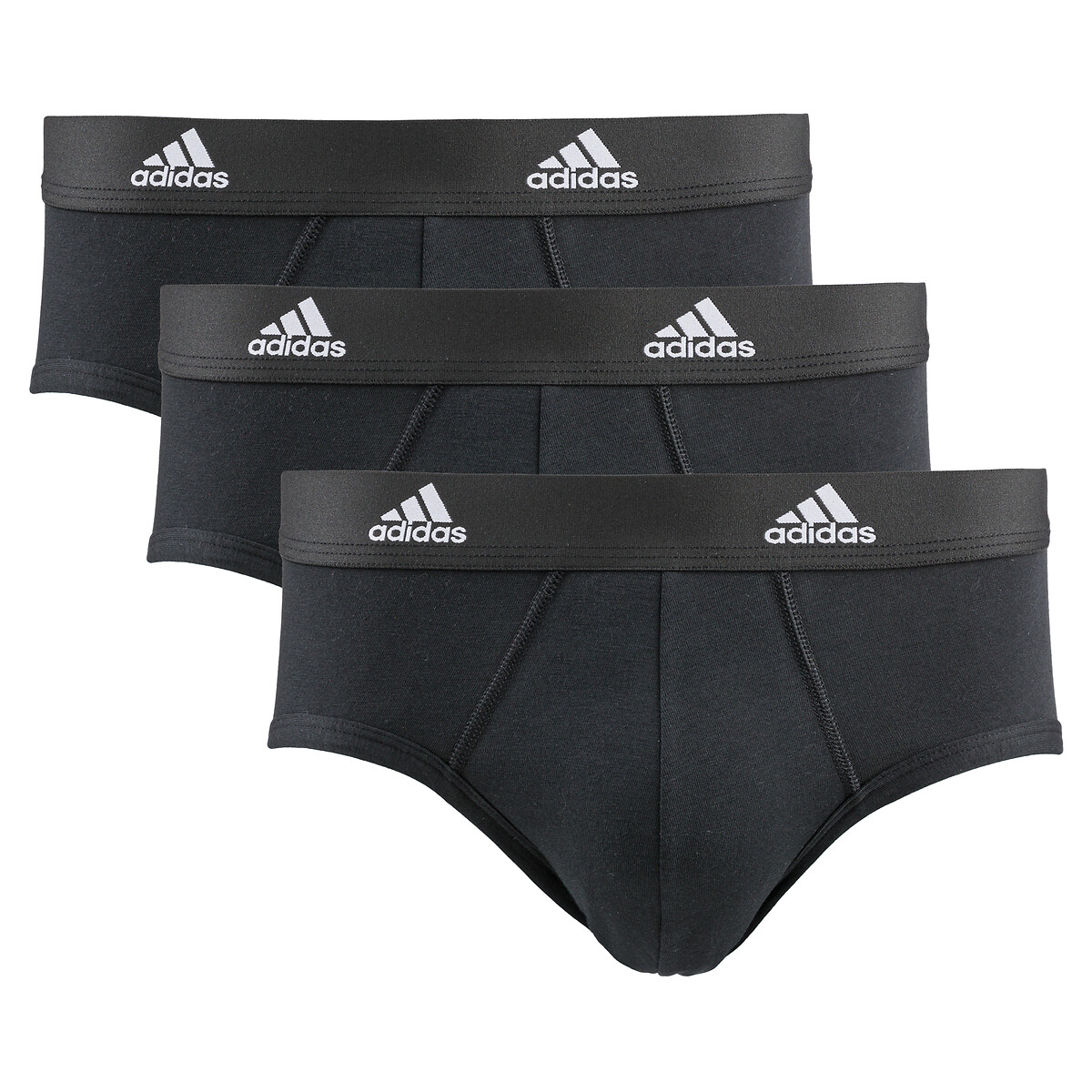 3er-Pack unifarbene Slips Active von adidas performance