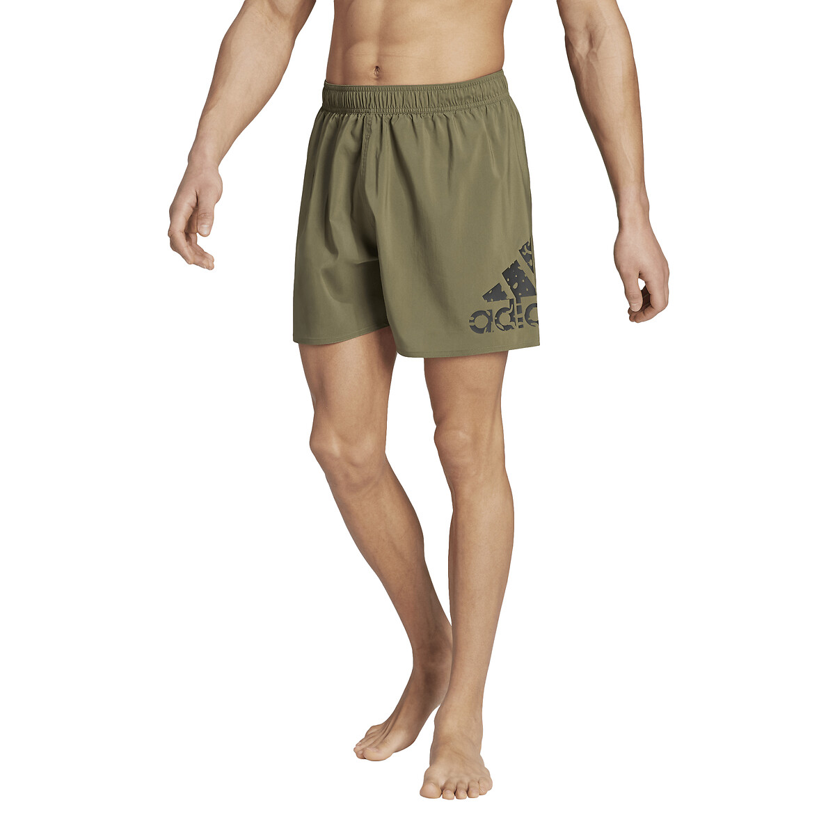 Badeshorts mit grossem Logo, kurze Form von adidas performance