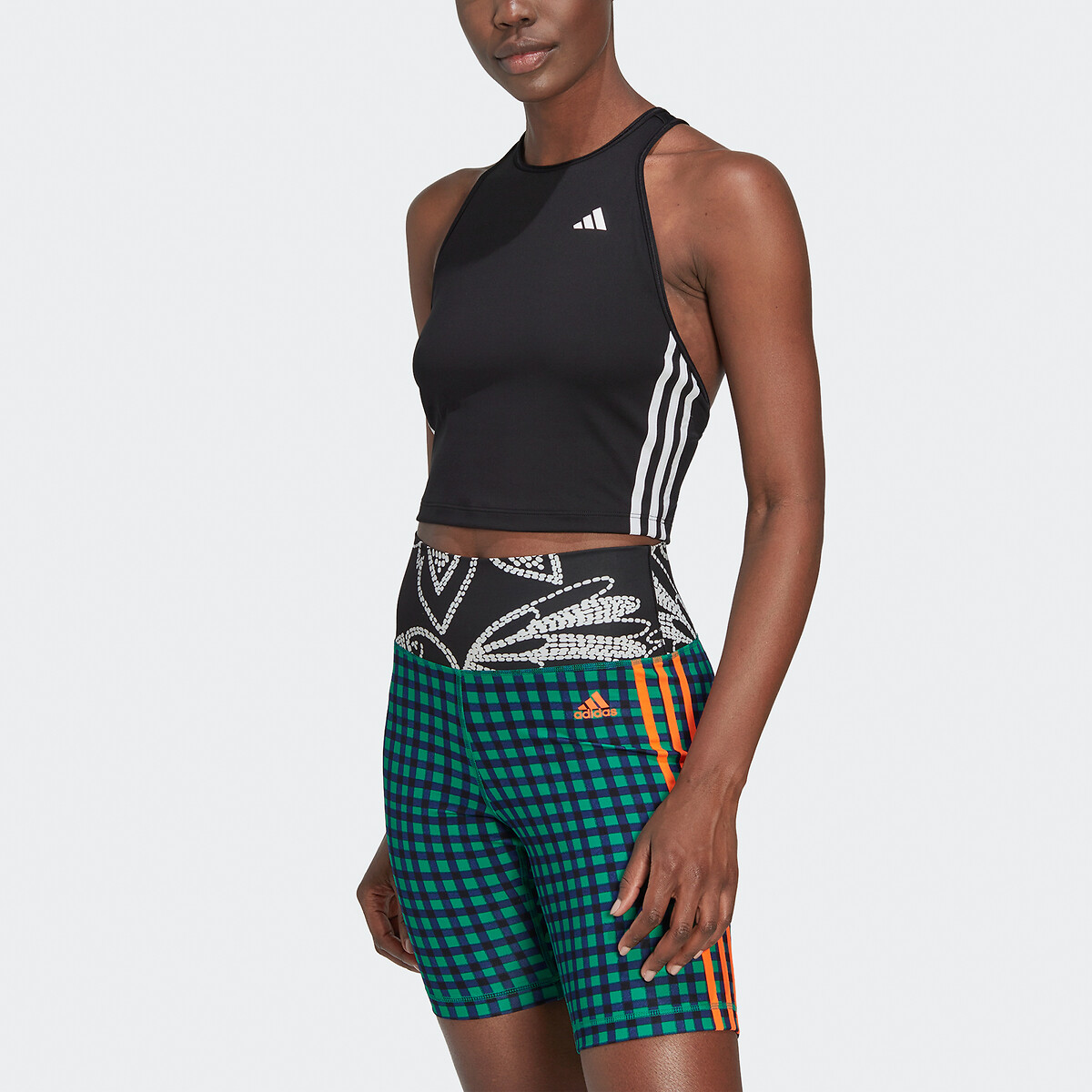 Cropped-Top Made for Training 3-Stripes von adidas performance