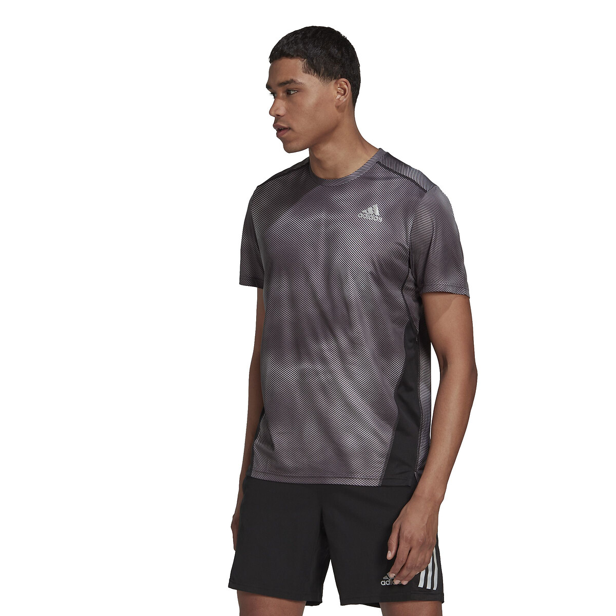 Laufshirt Own the Run, Camouflage-Design von adidas performance