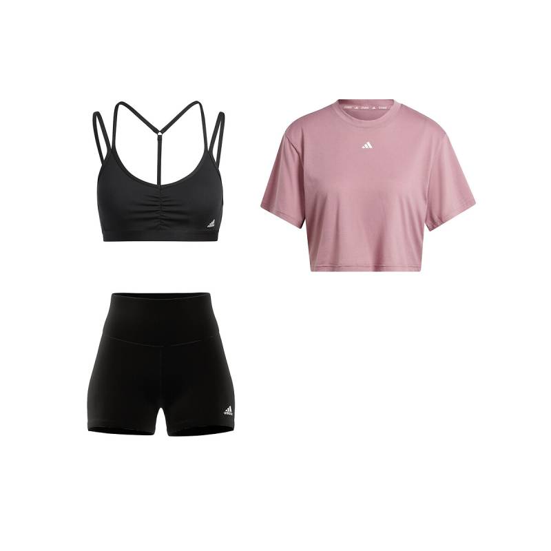 Yoga-Shirt Studio crop von adidas performance