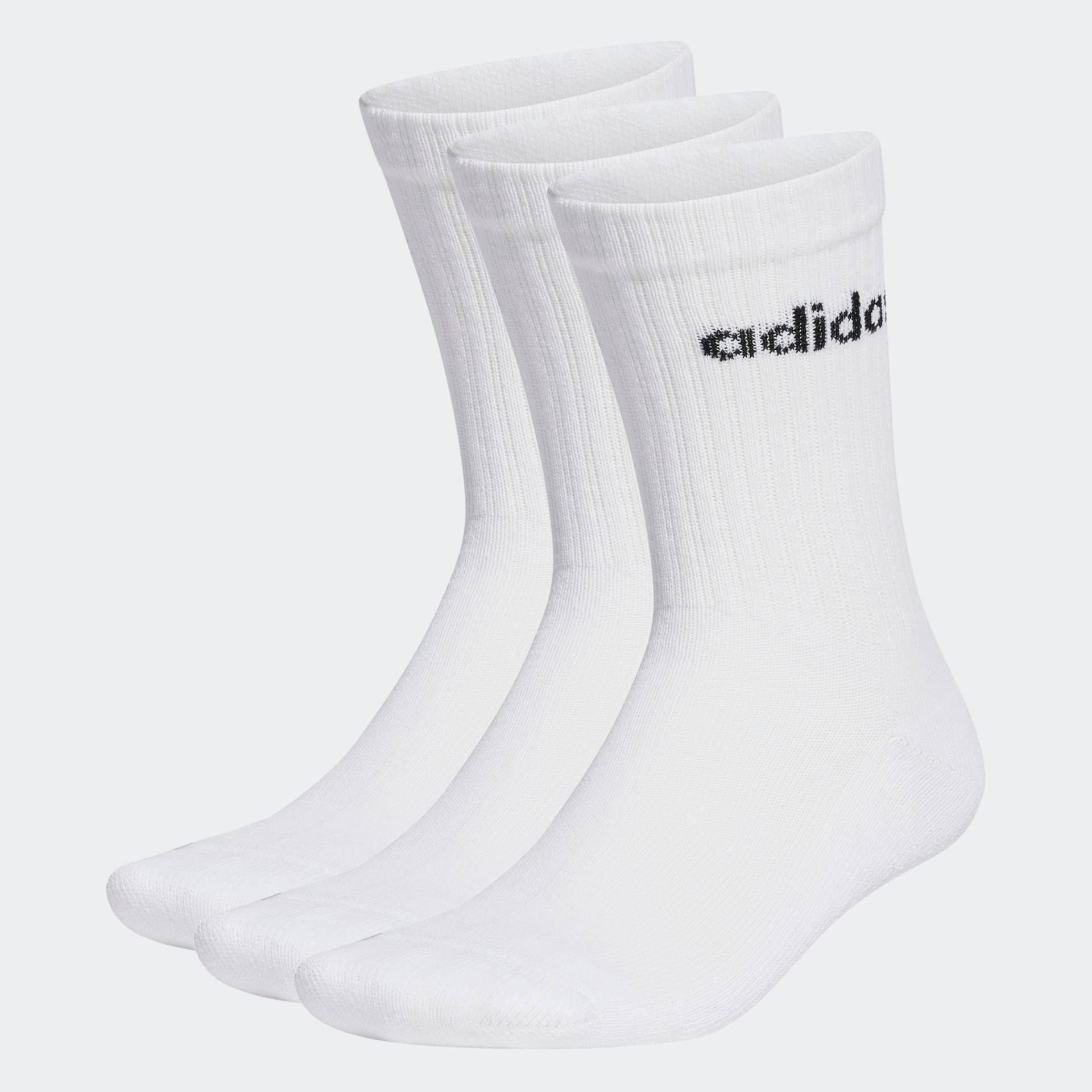 adidas Performance Funktionssocken »LINEAR CREW CUSHIONED SOCKEN, 3 PAAR«, (3 Paar) von adidas performance