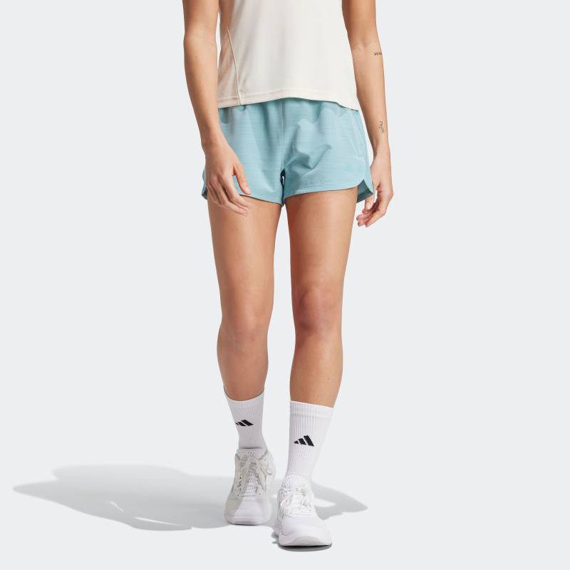 adidas Performance Shorts »PACER WVN HIGH«, (1 tlg.), Woven Trainingsshorts mit hohem Bund von adidas performance