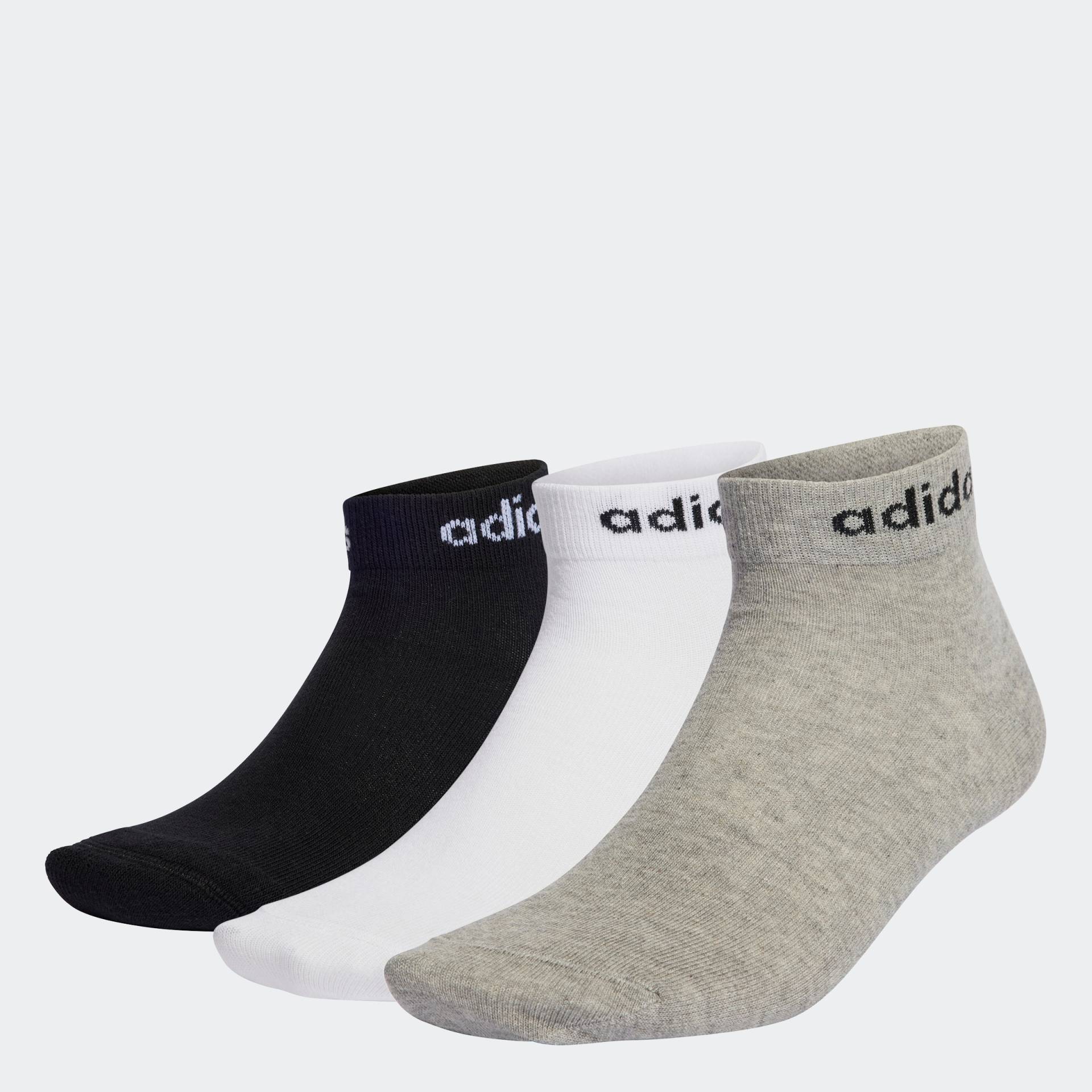 adidas Performance Sportsocken »THINK LINEAR ANKLE SOCKEN, 3 PAAR«, (3 Paar) von adidas performance