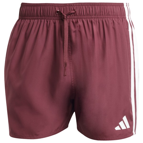 adidas - 3 Stripes Bold Short 3'' - Badehose Gr L;S;XXL blau;rot von adidas