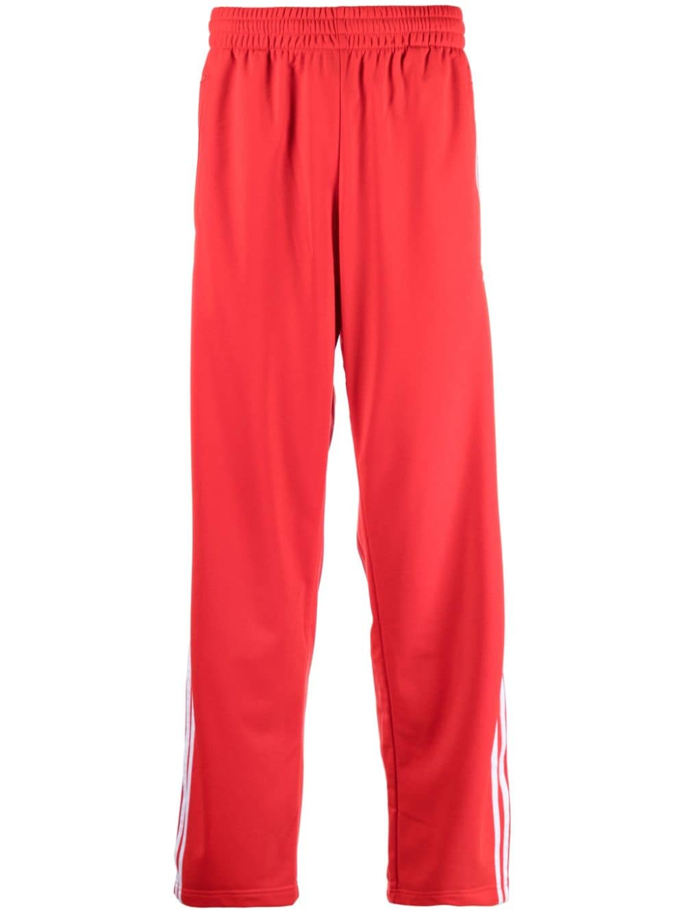 adidas 3-Stripes straight-leg trousers - Red von adidas