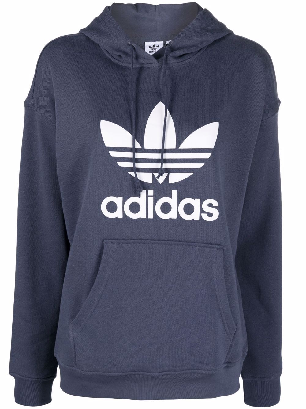 adidas Adicolor trefoil logo hoodie - Blue von adidas