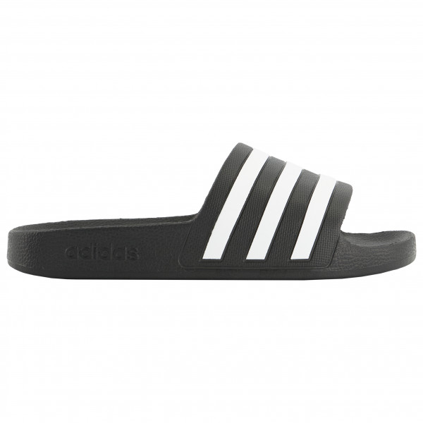 adidas - Adilette Aqua - Sandalen Gr 8 schwarz/grau von adidas