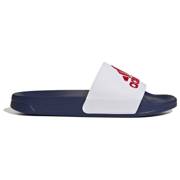 adidas - Adilette Shower Badge of Sport Cloudfoam - Sandalen Gr 11 blau von adidas