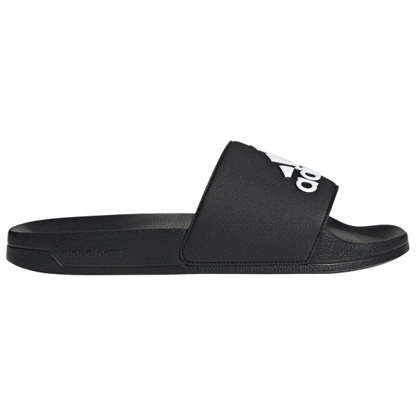 adidas - Adilette Shower Badge of Sport Cloudfoam - Sandalen Gr 7 schwarz von adidas