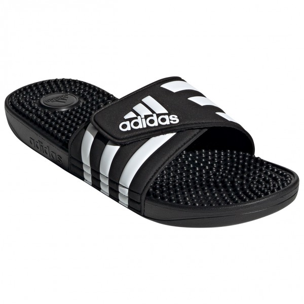 adidas - Adissage - Sandalen Gr 7 schwarz von adidas