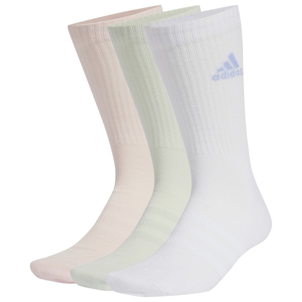 adidas - Cushioned Sportswear Crew Socks 3-Pack - Multifunktionssocken Gr L;M;S;XL schwarz;weiß von adidas