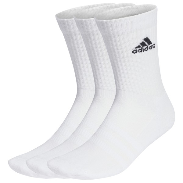 adidas - Cushioned Sportswear Crew Socks 3-Pack - Multifunktionssocken Gr S weiß von adidas