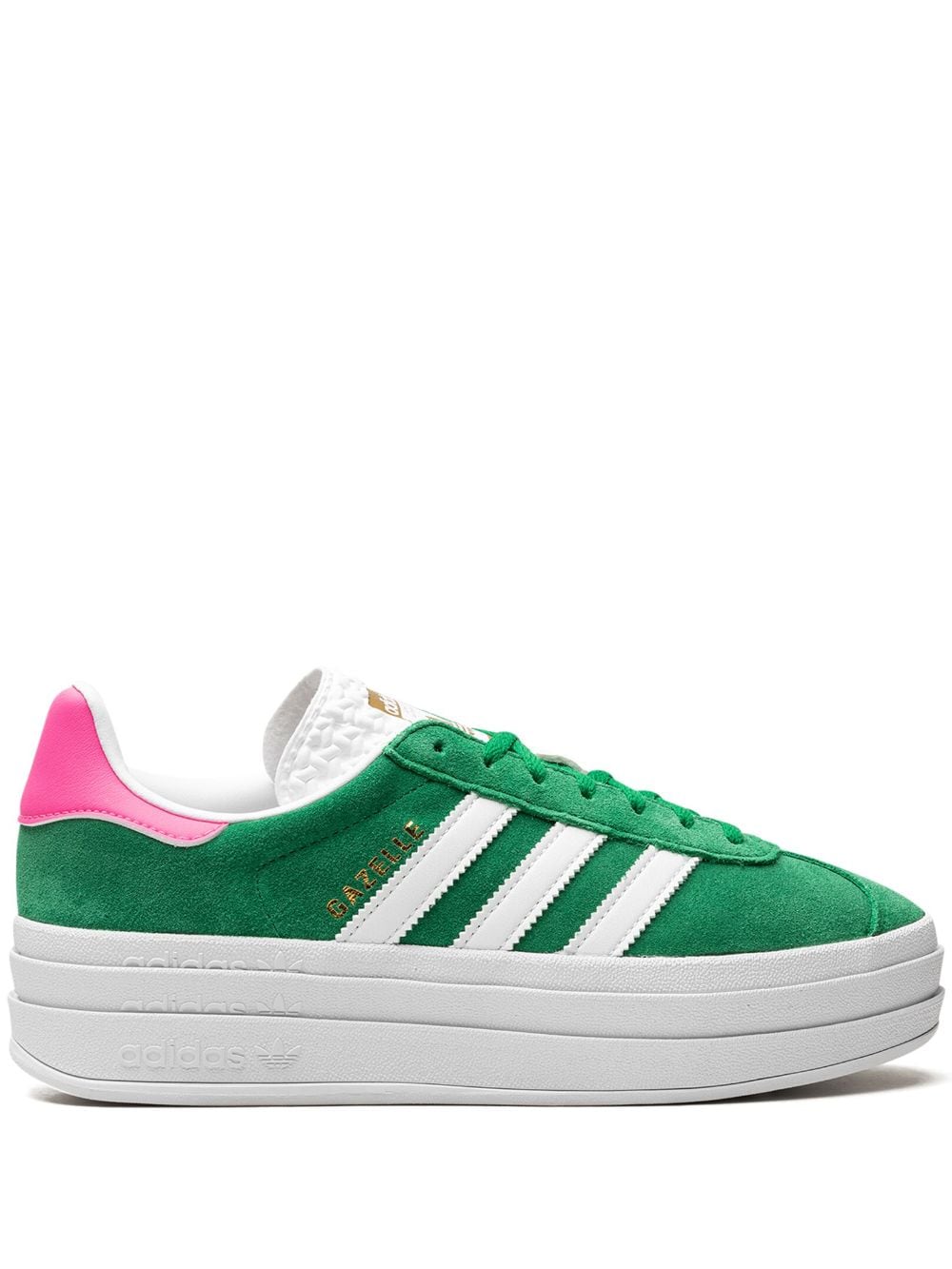 adidas Gazelle Bold "Green/Lucid Pink" sneakers von adidas