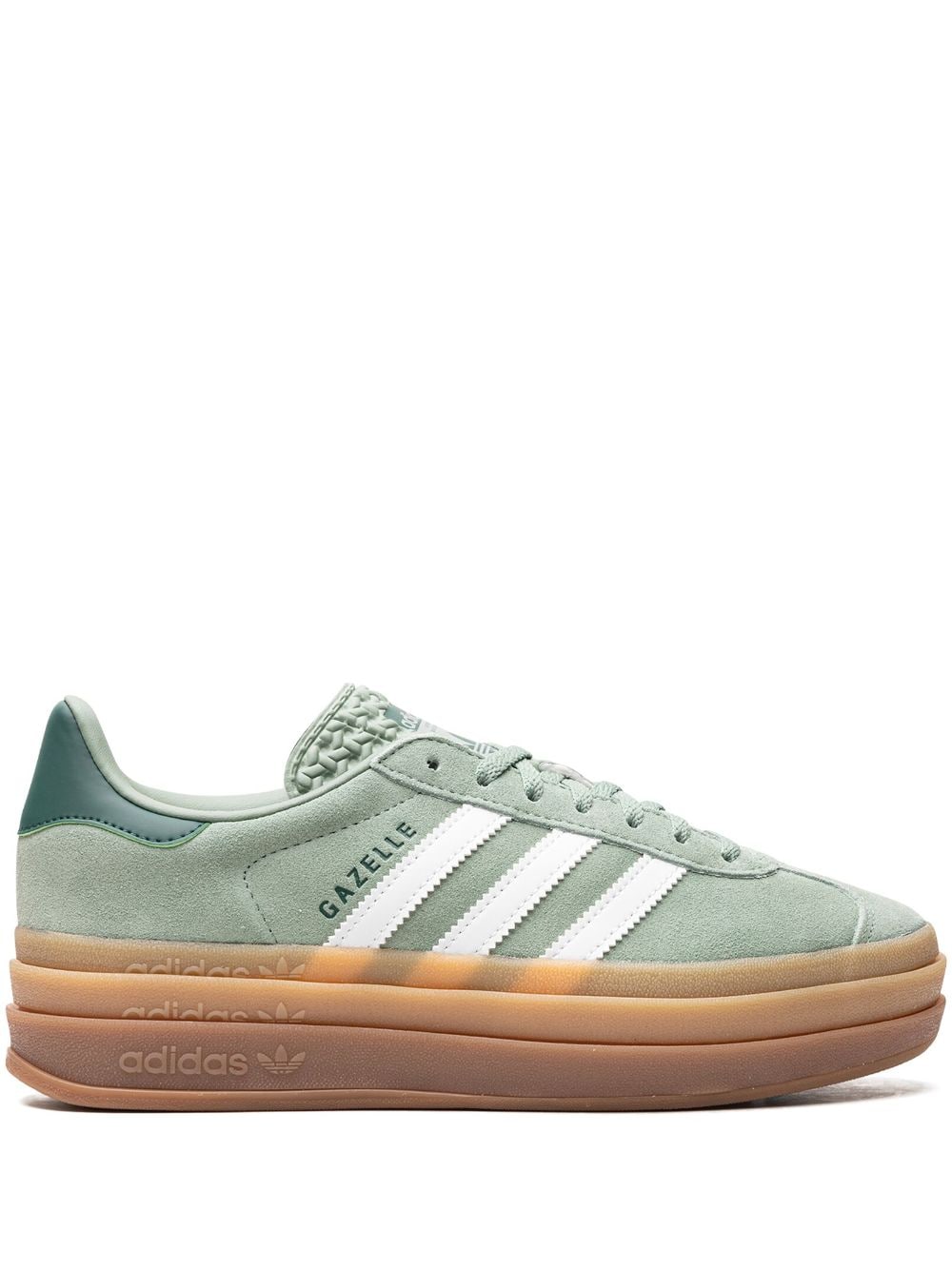 adidas Gazelle Bold "Silver Green Gum" sneakers von adidas