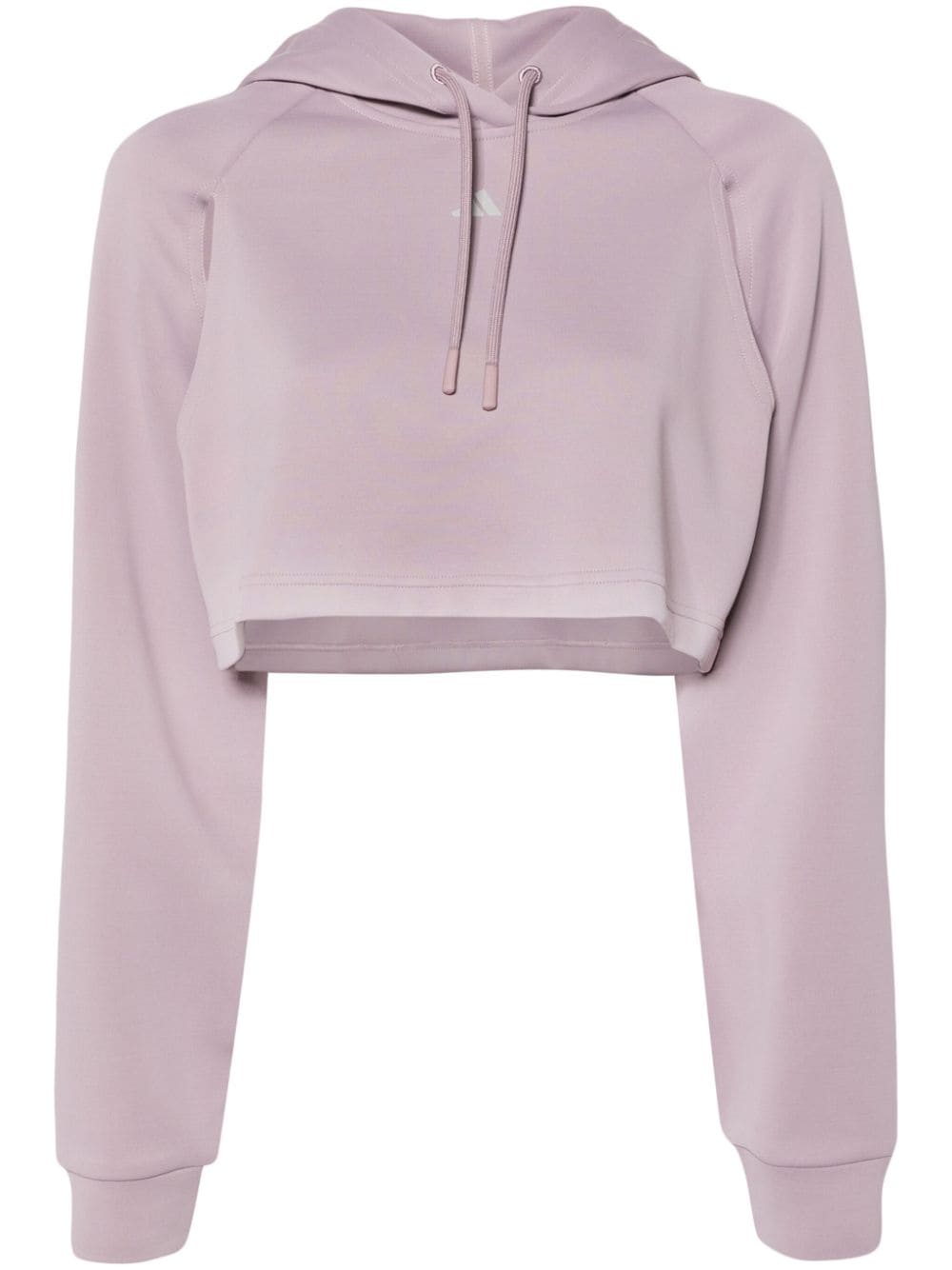 adidas Hiit Aeroready cropped hoodie - Purple von adidas