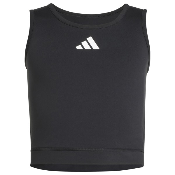 adidas - Kid's FAV Bra Top - Top Gr 164 grau von adidas