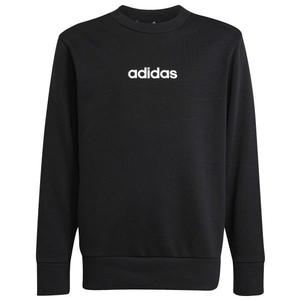 adidas - Kid's Linear FT Crew - Pullover Gr 128;140;152;164;176 oliv;rosa von adidas
