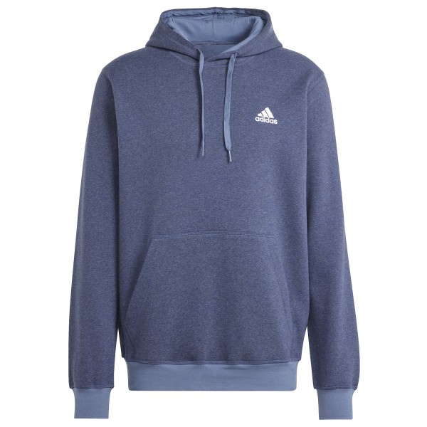 adidas - Melange Hoodie - Hoodie Gr L blau von adidas