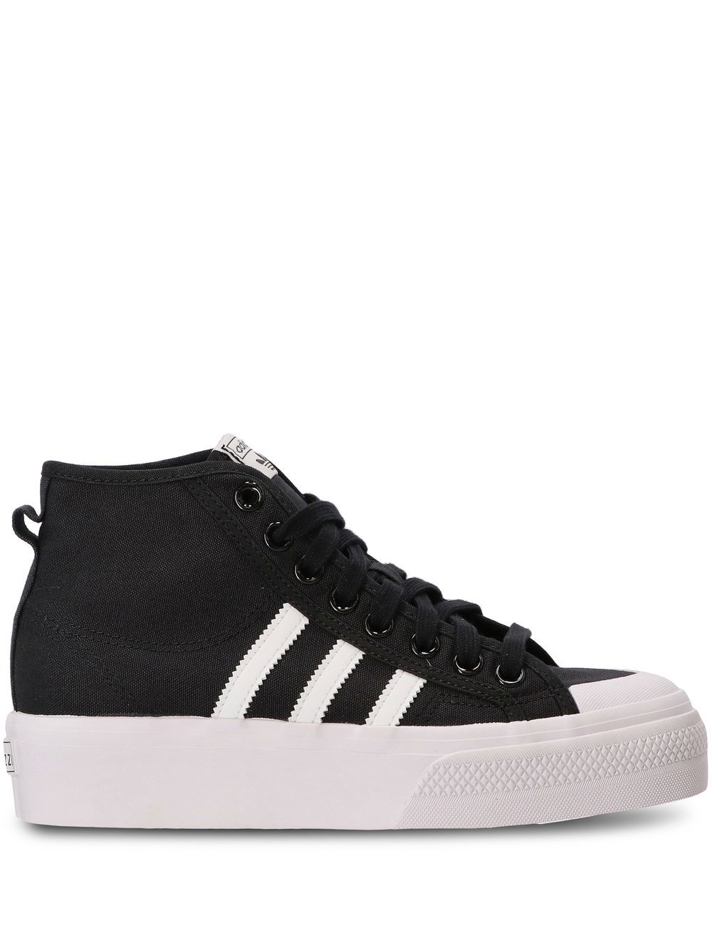 adidas Nizza platform mid-top sneakers - Black von adidas