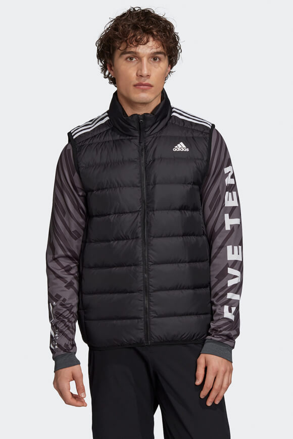 Adidas Puffer Daunengilet | Schwarz | Herren  | L von Adidas