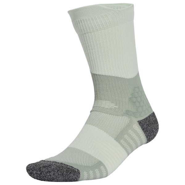 adidas - RUNxBOOST Sock - Laufsocken Gr S - EU: 37-39 grau von adidas