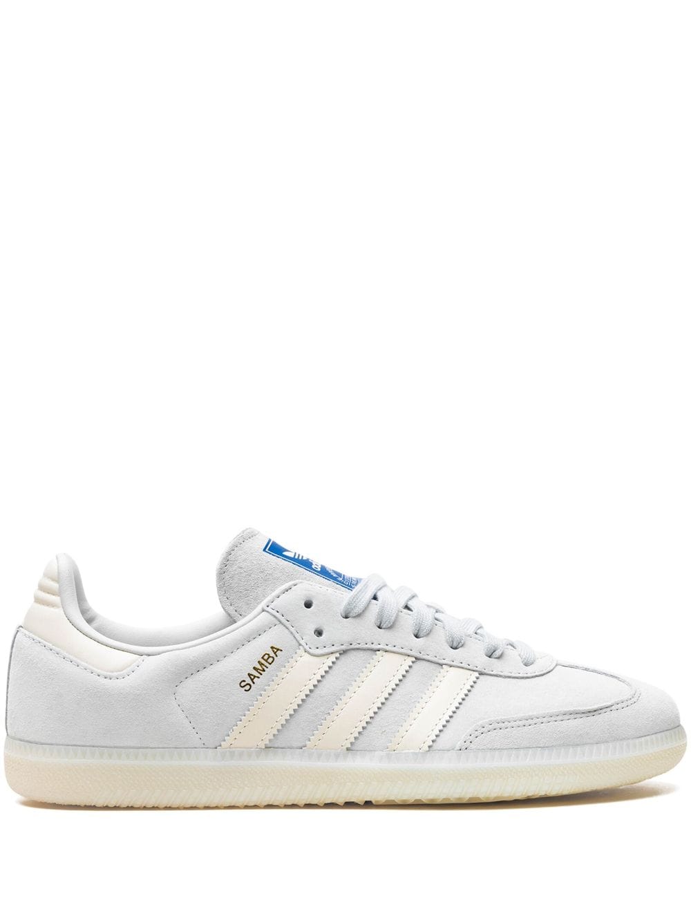 adidas Samba OG "Wonder silver/Chalk white/Off white" sneakers - Blue von adidas