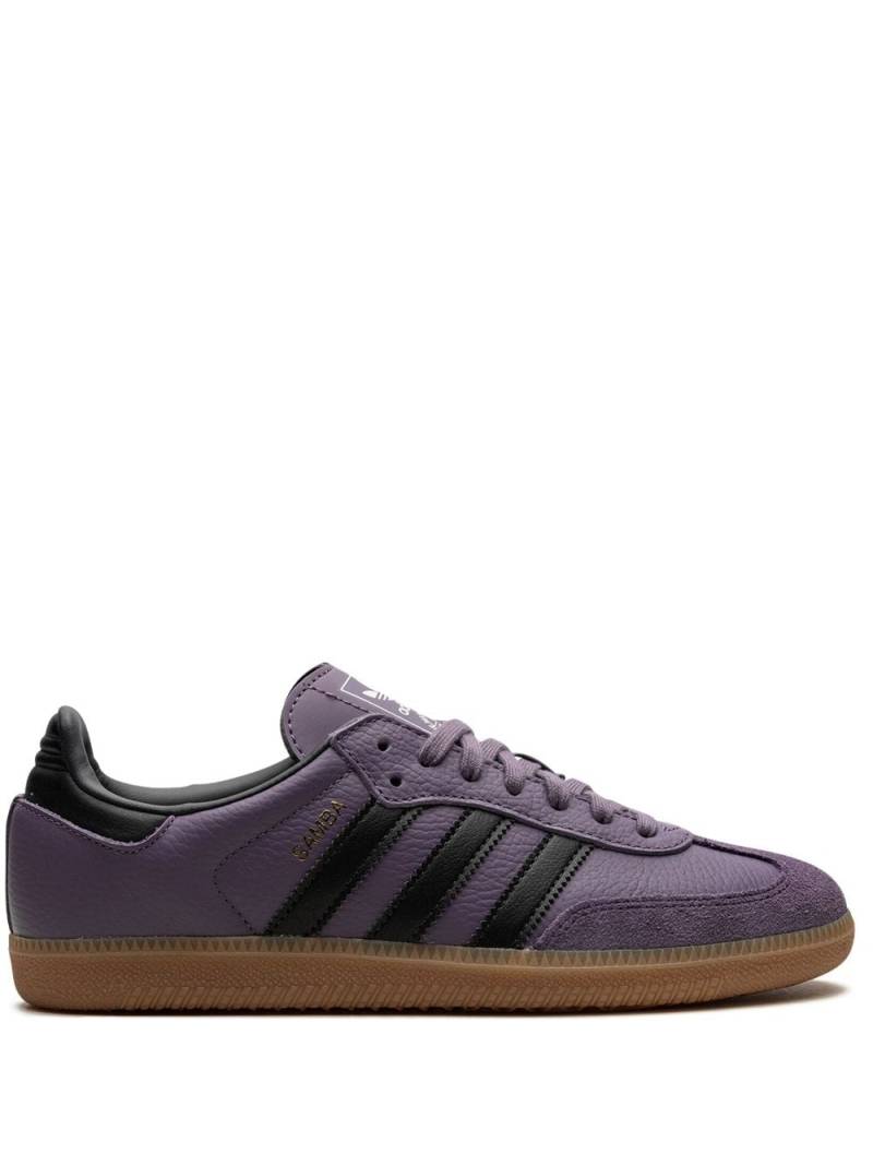 adidas Samba OG leather sneakers - Purple von adidas