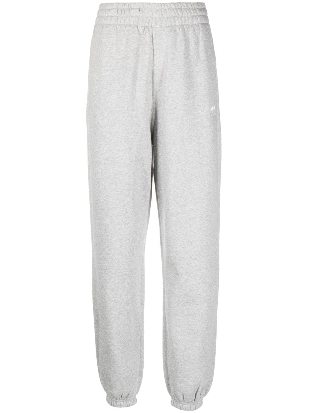 adidas Trefoil cotton track pants - Grey von adidas