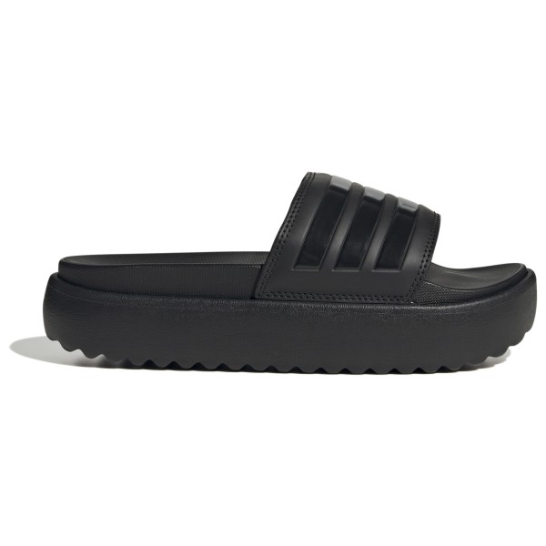 adidas - Women's Adilette Platform Slides - Sandalen Gr 6 schwarz von adidas