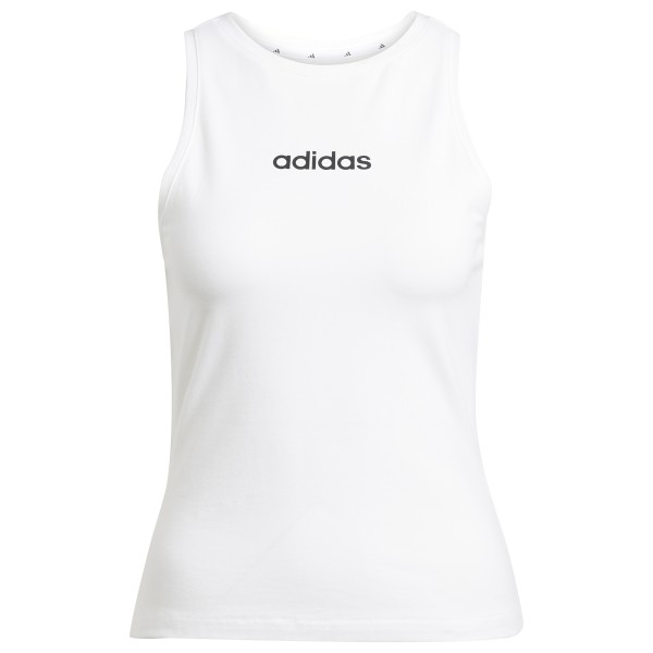 adidas - Women's Linear Single Jersey Tank - Tank Top Gr M weiß adidas - Women's Linear Single Jersey Tank - Tank Top Gr M weiß von adidas