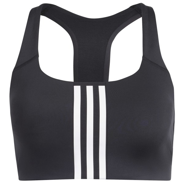 adidas - Women's PWIM Medium Support 3S Bra - Sport-BH Gr L - Cup: C-D grau von adidas