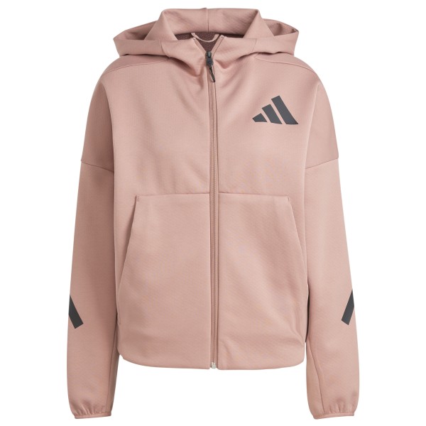 adidas - Women's Z.N.E. Full Zip - Hoodie Gr M rosa von adidas