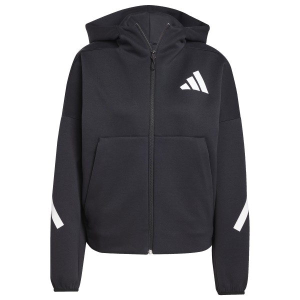 adidas - Women's Z.N.E. Full Zip - Hoodie Gr XL grau von adidas