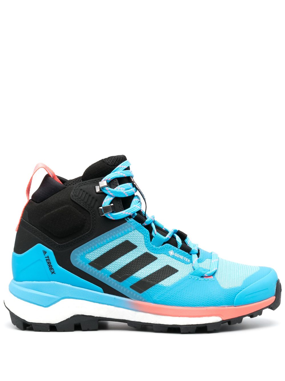 adidas colour-block panelled high-top sneakers - Blue von adidas