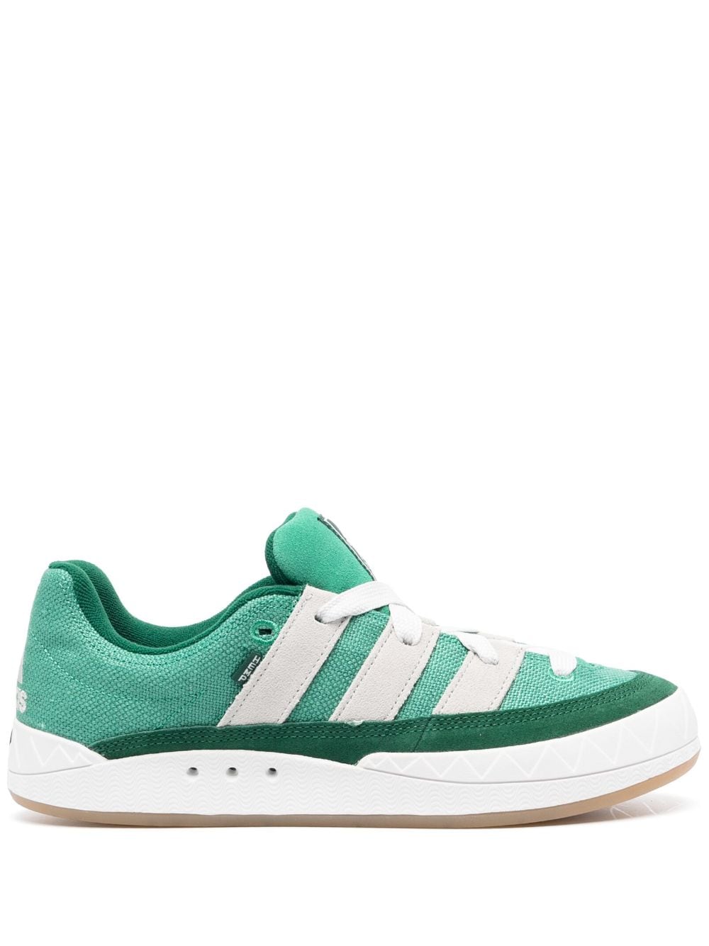 adidas logo-embroidered low-top sneakers - Green von adidas