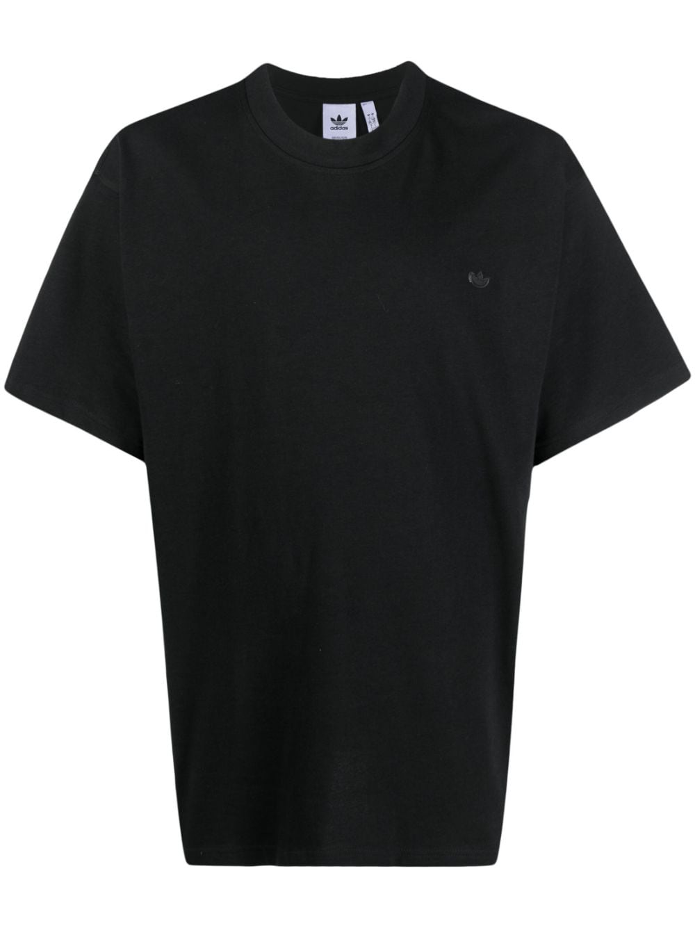 adidas organic cotton short-sleeved T-shirt - Black von adidas