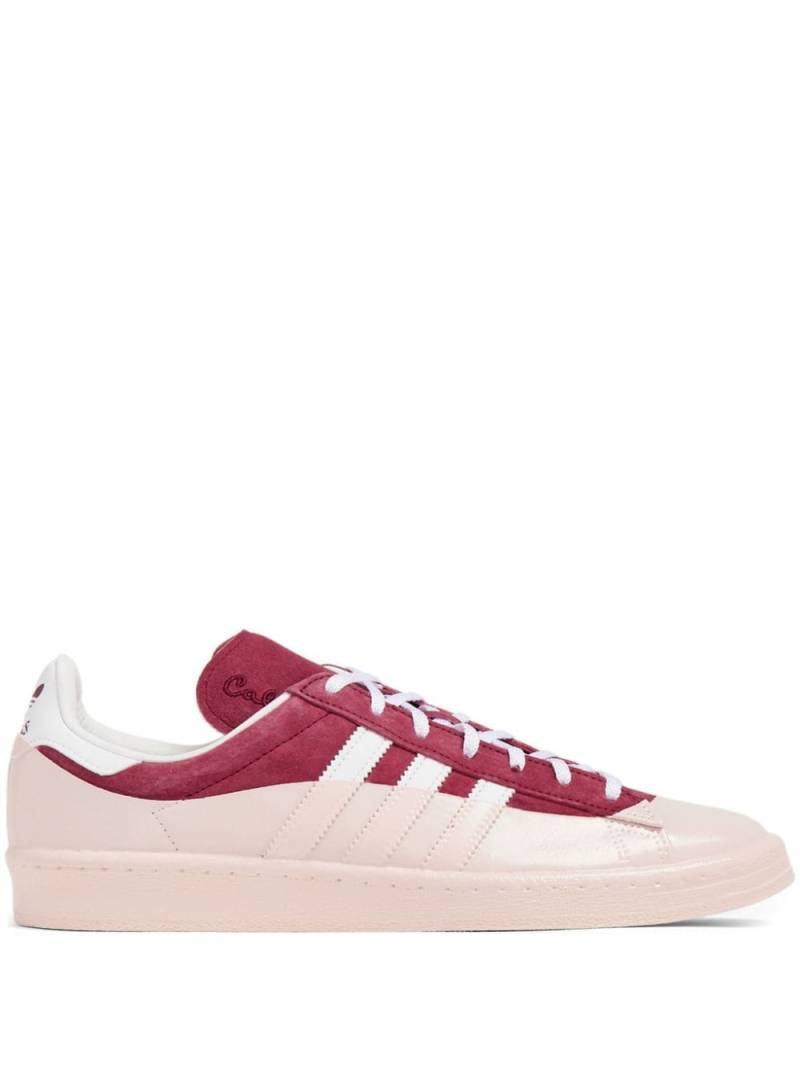 adidas panelled lace-up sneakers - Red von adidas