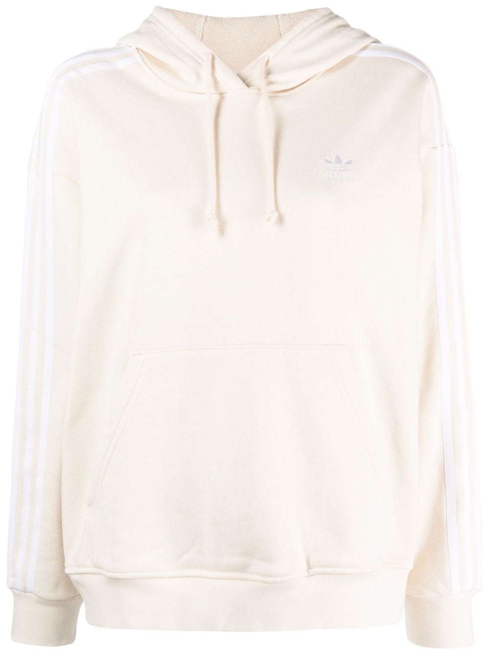 adidas plain cotton hoodie - Neutrals von adidas