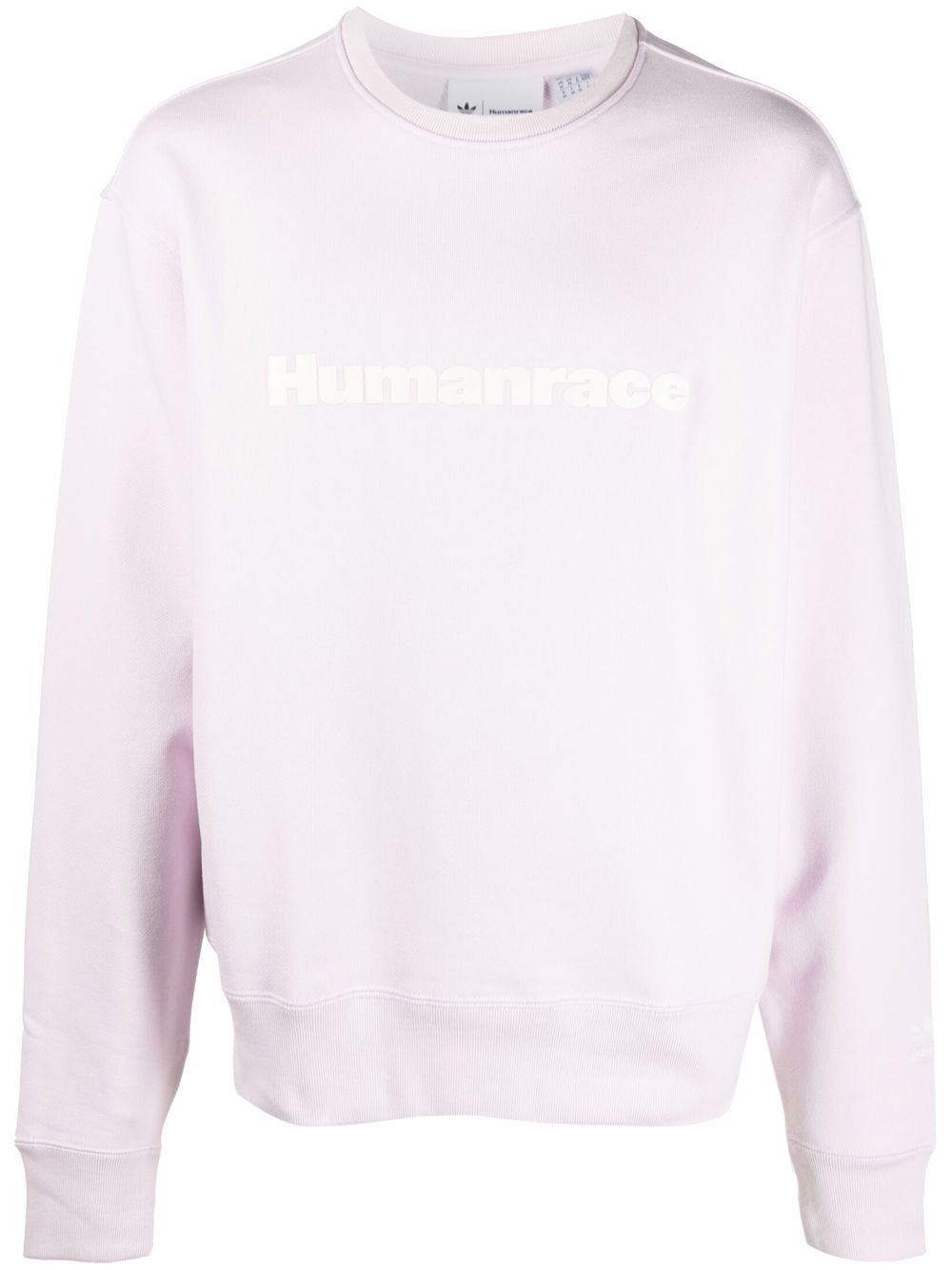 adidas slogan-print crew neck sweatshirt - Pink von adidas