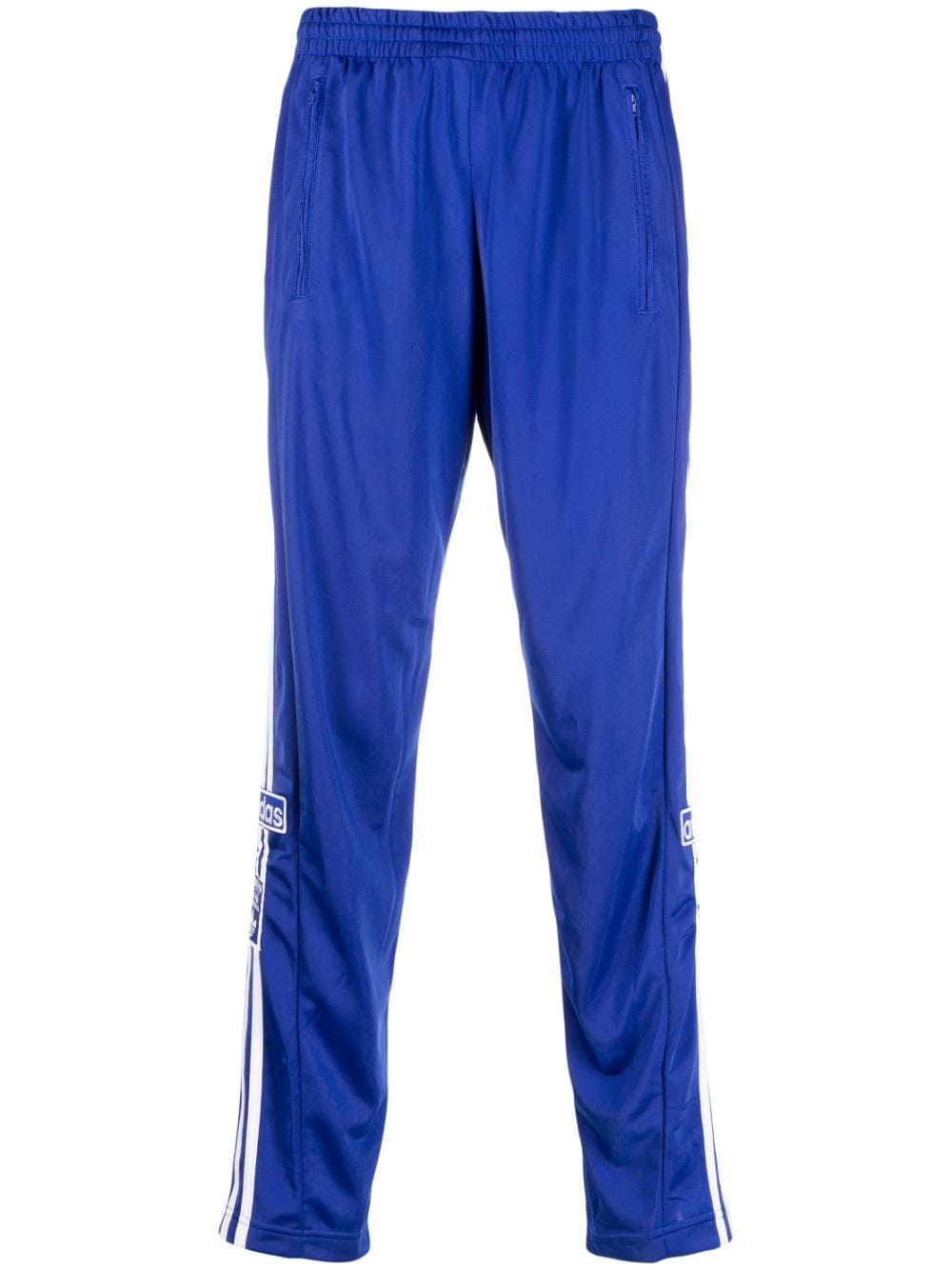 adidas stripe-detai track pant - Blue von adidas