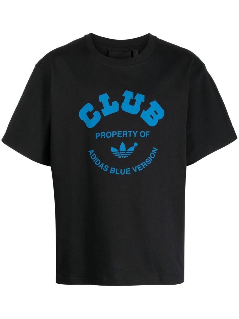 adidas trefoil logo print T-shirt - Black von adidas