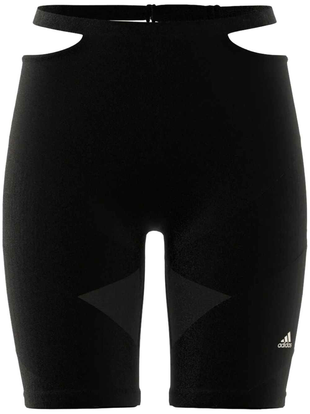 adidas x Rui Zhou cut-out cycling shorts - Black von adidas