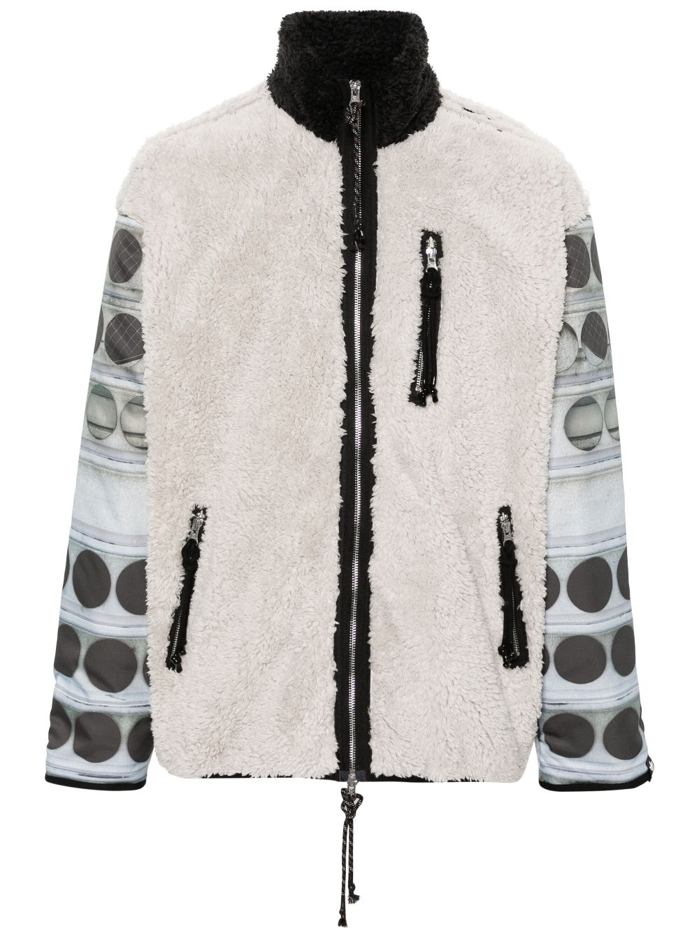 adidas x SFTM fleece jacket - Neutrals von adidas