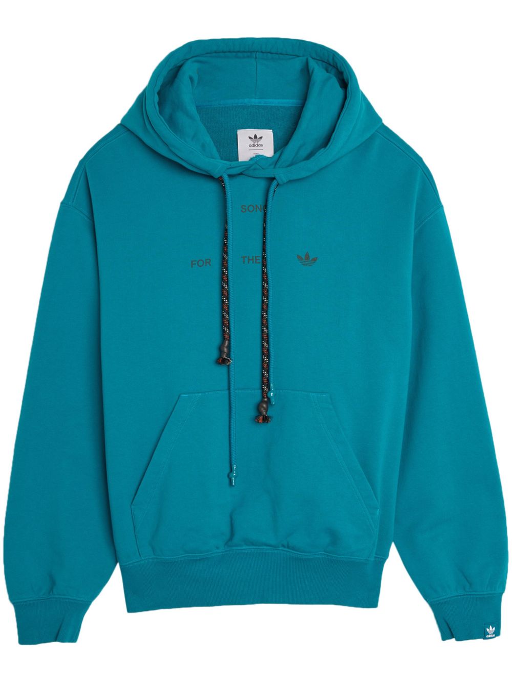 adidas x SFTM logo-print hoodie - Blue von adidas