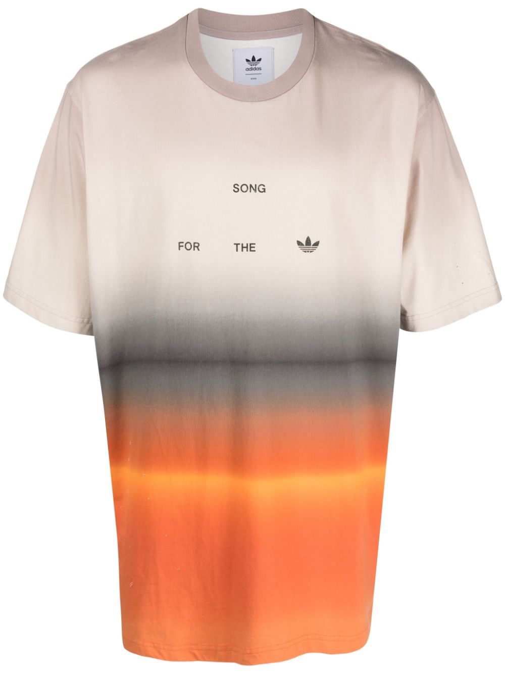 adidas x Song for the Mute gradient-print cotton T-shirt - Grey von adidas